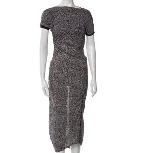 Balenciaga Silk Sheath Dress (Size Medium)